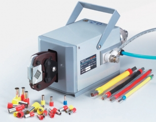 PNEUMATIC TYPE TERMINAL CRIMPING MACHINE